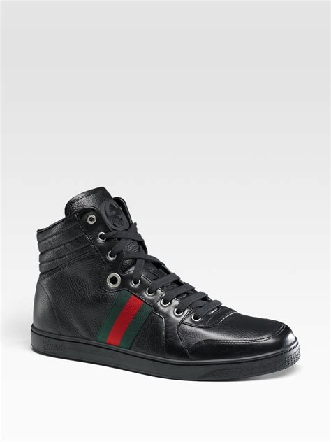 men's black gucci shoes|farfetch gucci shoes men.